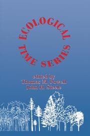 Cover von Ecological Time Series
