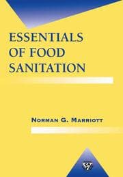 Cover von Essentials of Food Sanitation