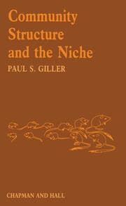 Cover von Community Structure and the Niche