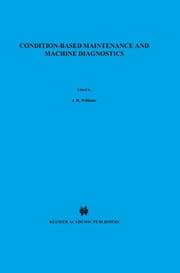 Cover von Condition-based Maintenance and Machine Diagnostics