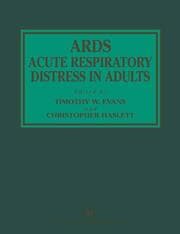 Cover von ARDS Acute Respiratory Distress in Adults