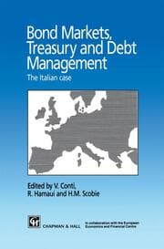 Cover von Bond Markets, Treasury and Debt Management