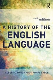 Cover von A History of the English Language