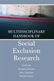 Cover von Multidisciplinary Handbook of Social Exclusion Research