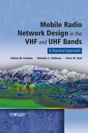 Cover von Mobile Radio Network Design in the VHF and UHF Bands