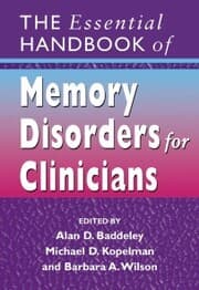 Cover von The Essential Handbook of Memory Disorders for Clinicians