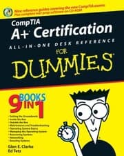 Cover von CompTIA A+ Certification All-In-One Desk Reference For Dummies