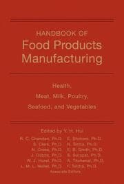 Cover von Handbook of Food Products Manufacturing