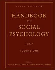 Cover von Handbook of Social Psychology 1