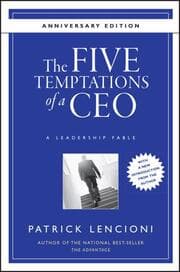 Cover von The Five Temptations of a CEO