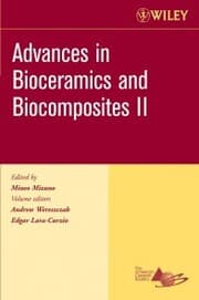 Cover von Advances in Bioceramics and Biocomposites II, Volume 27, Issue 6