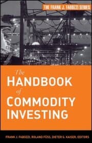 Cover von The Handbook of Commodity Investing