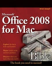 Cover von Microsoft Office 2008 for Mac Bible