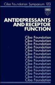 Cover von Antidepressants and Receptor Function
