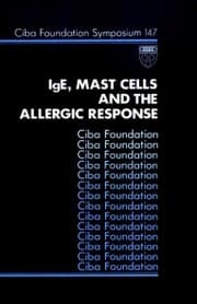 Cover von IgE, Mast Cells and the Allergic Response