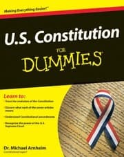 Cover von U.S. Constitution For Dummies