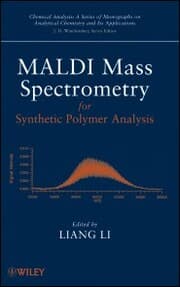 Cover von MALDI Mass Spectrometry for Synthetic Polymer Analysis