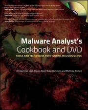 Cover von Malware Analyst's Cookbook and DVD