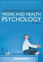 Cover von International Handbook of Work and Health Psychology