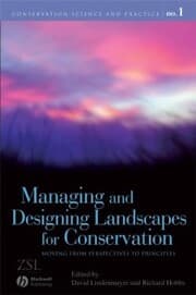 Cover von Managing and Designing Landscapes for Conservation