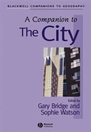 Cover von A Companion to the City
