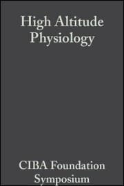 Cover von High Altitude Physiology