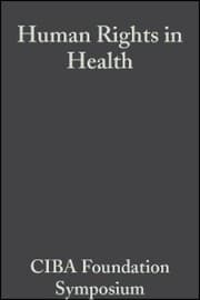 Cover von Human Rights in Health