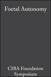 Cover von Foetal Autonomy