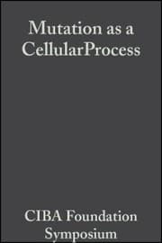 Cover von Mutation as a Cellular Process