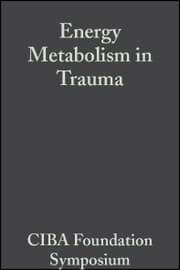 Cover von Energy Metabolism in Trauma
