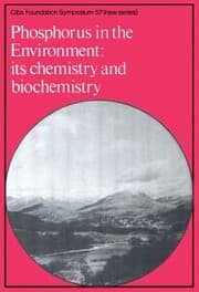 Cover von Phosphorus in the Enviroment