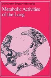 Cover von Metabolic Activities of the Lung