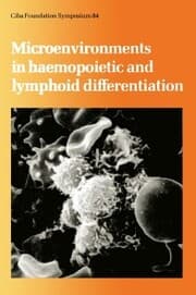 Cover von Microenvironments in Haemopoietic and Lymphoid Differentiation