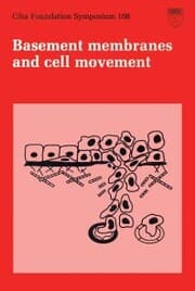 Cover von Basement Membranes and Cell Movement