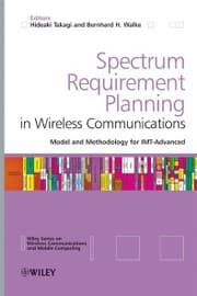 Cover von Spectrum Requirement Planning in Wireless Communications