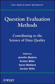 Cover von Question Evaluation Methods