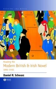 Cover von Reading the Modern British and Irish Novel 1890 - 1930