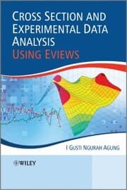 Cover von Cross Section and Experimental Data Analysis Using EViews