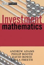 Cover von Investment Mathematics
