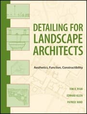 Cover von Detailing for Landscape Architects