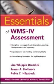 Cover von Essentials of WMS-IV Assessment