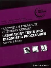Cover von Blackwell's Five-Minute Veterinary Consult: Laboratory Tests and Diagnostic Procedures