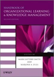 Cover von Handbook of Organizational Learning and Knowledge Management