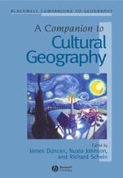 Cover von A Companion to Cultural Geography