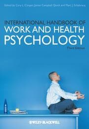 Cover von Work and Health Psychology