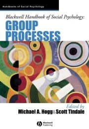 Cover von Blackwell Handbook of Social Psychology
