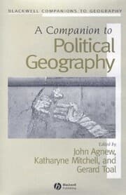 Cover von A Companion to Political Geography