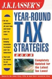 Cover von J.K. Lasser's Year-Round Tax Strategies 2003