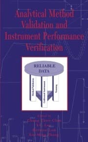 Cover von Analytical Method Validation and Instrument Performance Verification