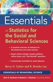 Cover von Essentials of Statistics for the Social and Behavioral Sciences